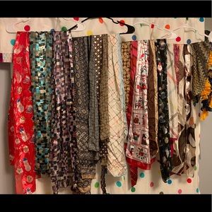 🐢 Lot of 15+ Scarves - Some Coach!